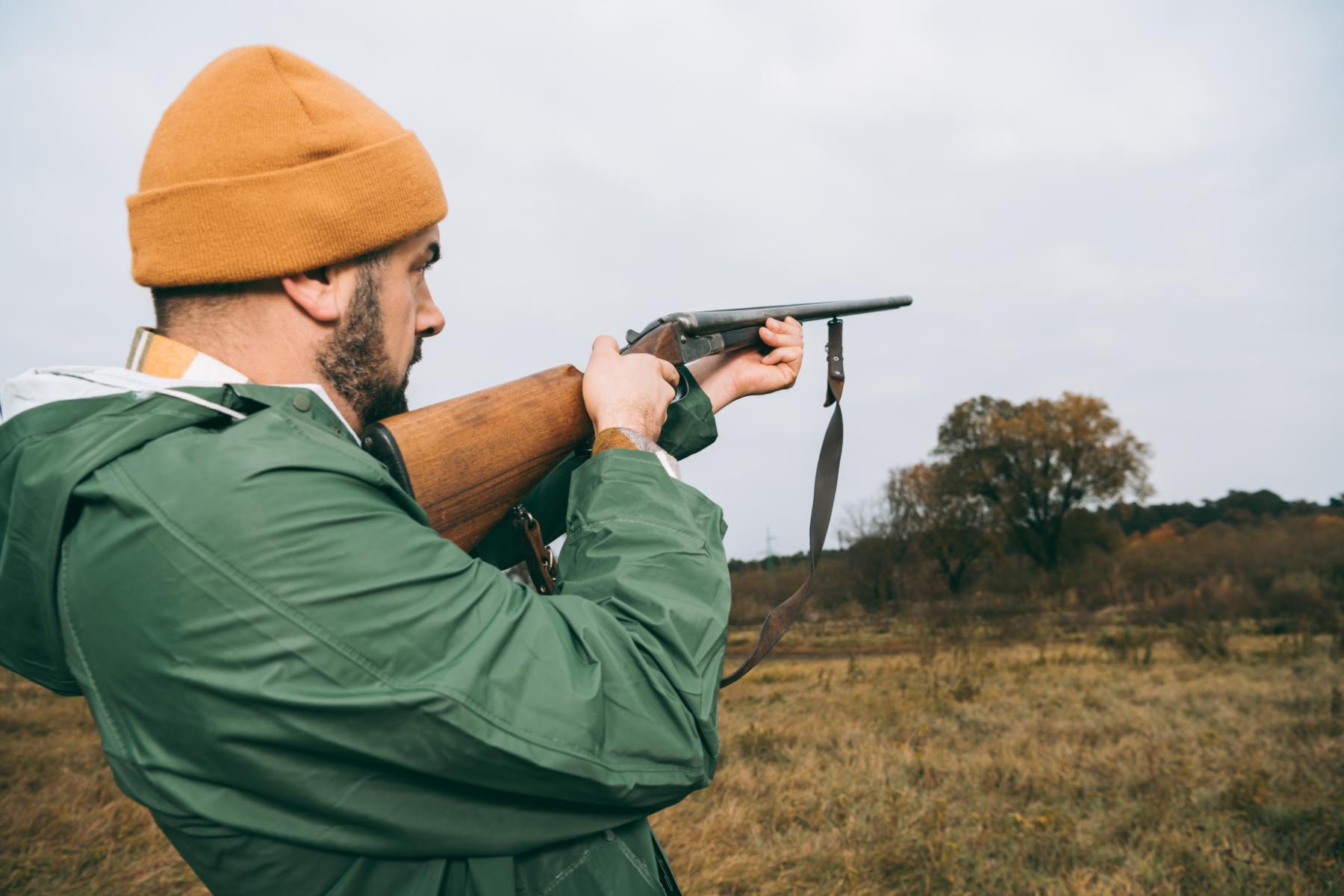 Clay pigeon shooting